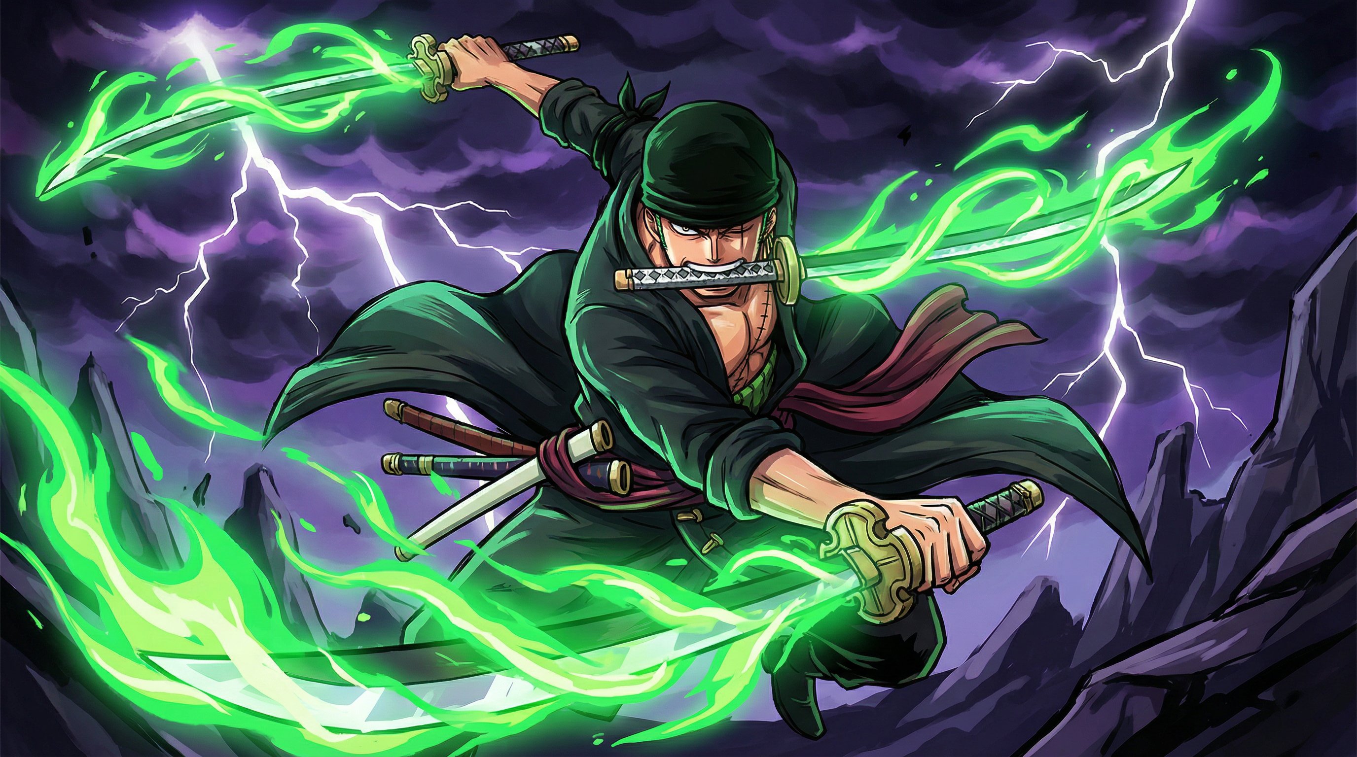 糖心vlog视频解说：索隆三刀流觉醒全纪录